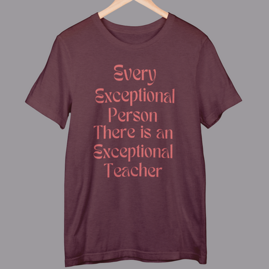 Exceptional Teacher T-Shirt