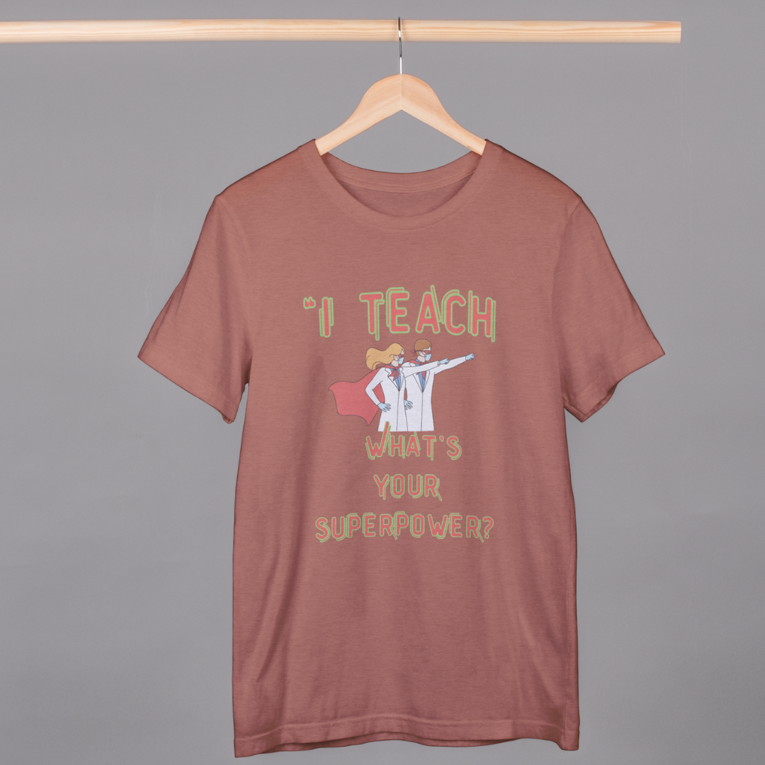 Exceptional Teacher T-Shirt (Petrol Blue & Copper)