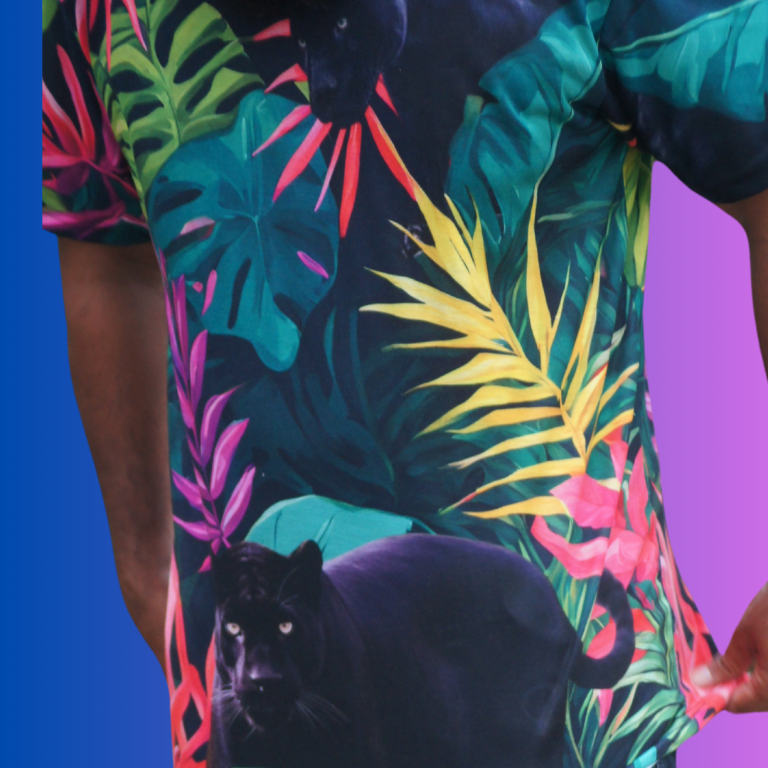 Tropical Forest Panter T-Shirt