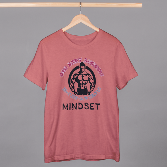 Mindset Fitness T-shirt (Coral, Mint & Peach)